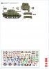 Star Decals 72-A1041 British Shermans. 75th D-Day Special. Sherman Mk I / Mk II / Mk III / Mk I Hybrid 1/72